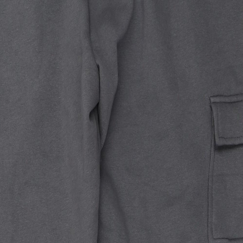 Fluid Womens Grey   Jogger Trousers Size 14 L28 in