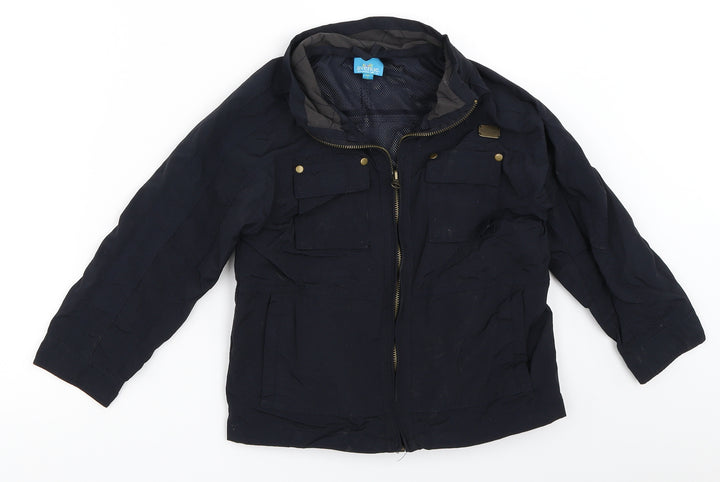 Avenue Boys Blue Basic Coat Coat Size 6 Years