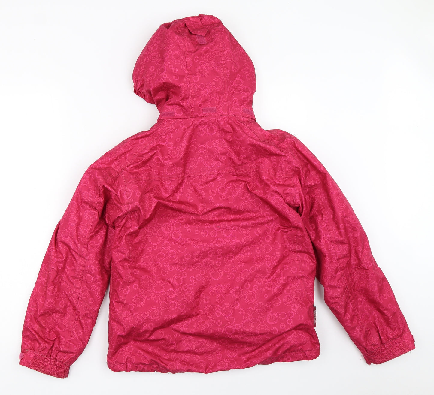Mountain Warehouse Girls Pink   Rain Coat Coat Size 11-12 Years