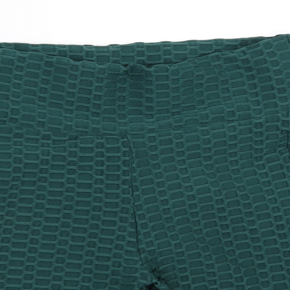 Preworn Womens Green   Compression Shorts Size XL