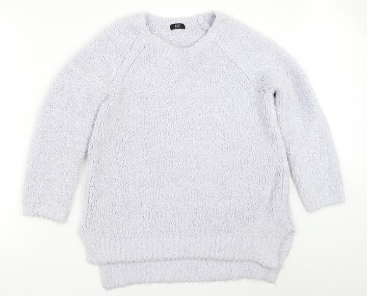 F&F Womens Blue Pullover Jumper Size 14