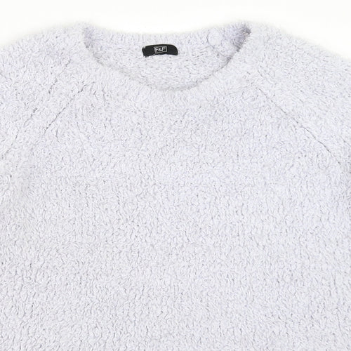 F&F Womens Blue   Pullover Jumper Size 14