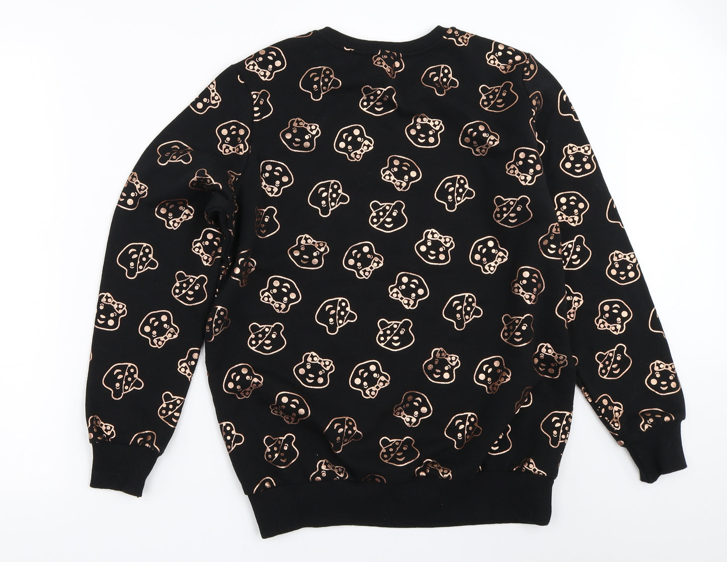 George Womens Black   Pullover Sweatshirt Size S