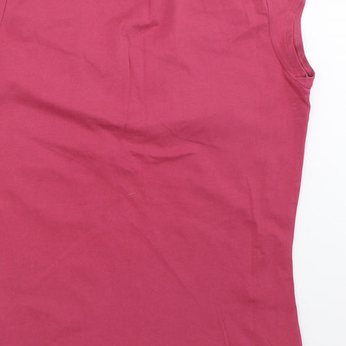 MGXX Womens Pink   Basic T-Shirt Size L