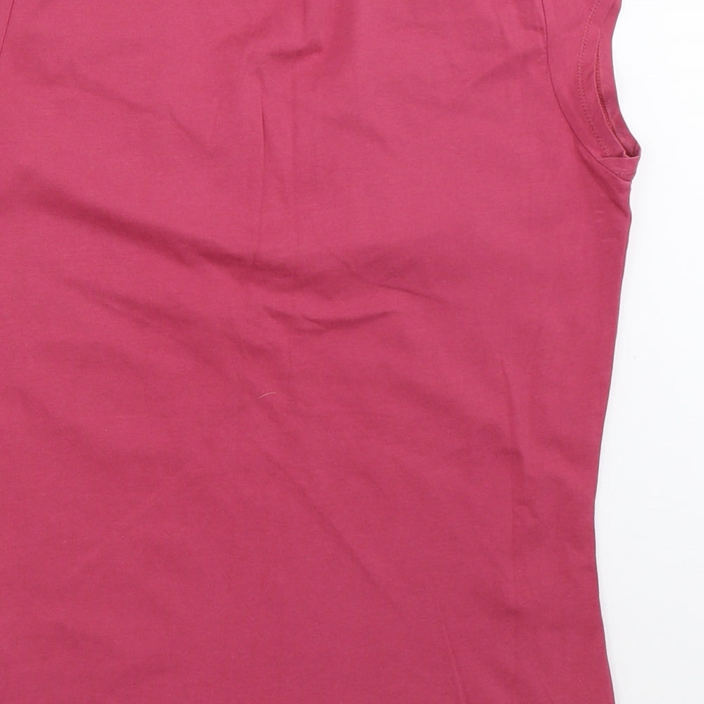 MGXX Womens Pink   Basic T-Shirt Size L