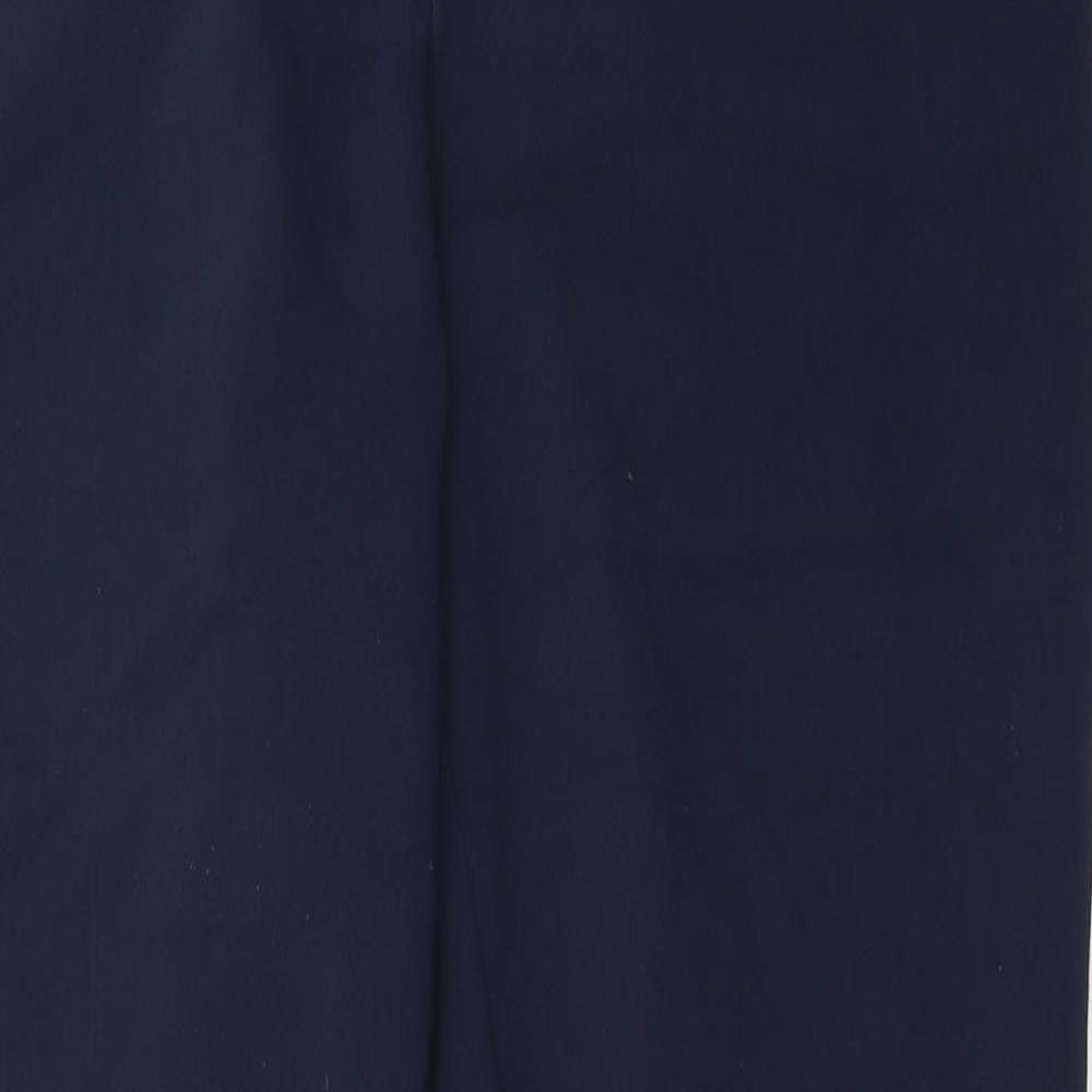 Papaya Womens Blue   Capri Trousers Size 14 L28 in