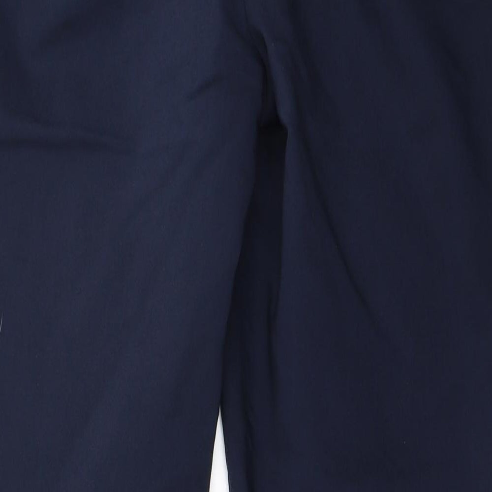 Papaya Womens Blue   Capri Trousers Size 14 L28 in