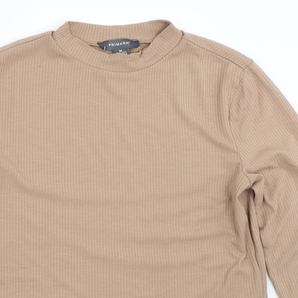 Primark Womens Brown   Basic T-Shirt Size M