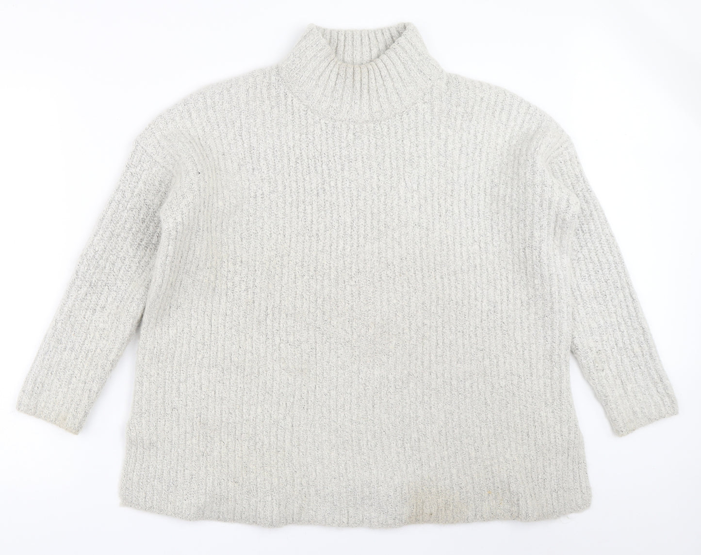 New Look Womens Grey   Pullover Jumper Size M