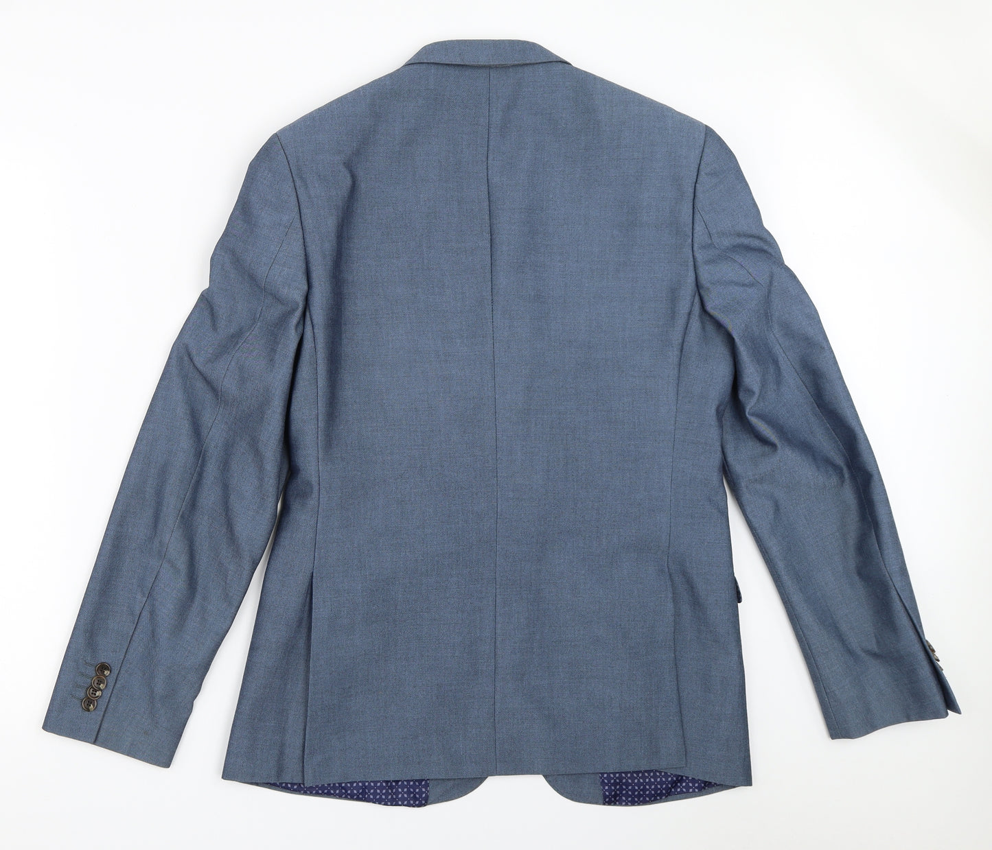 Burton Mens Blue   Jacket Blazer Size 38