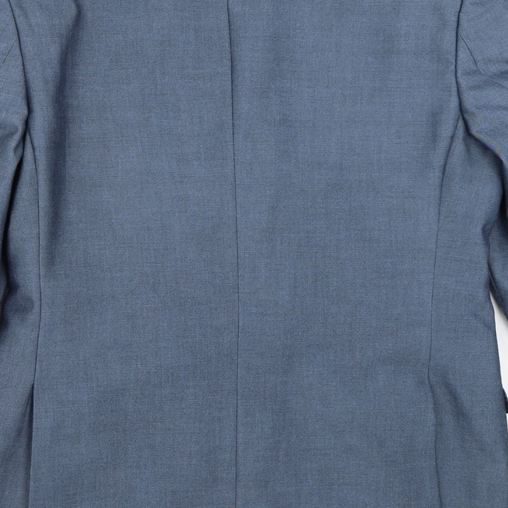 Burton Mens Blue   Jacket Blazer Size 38