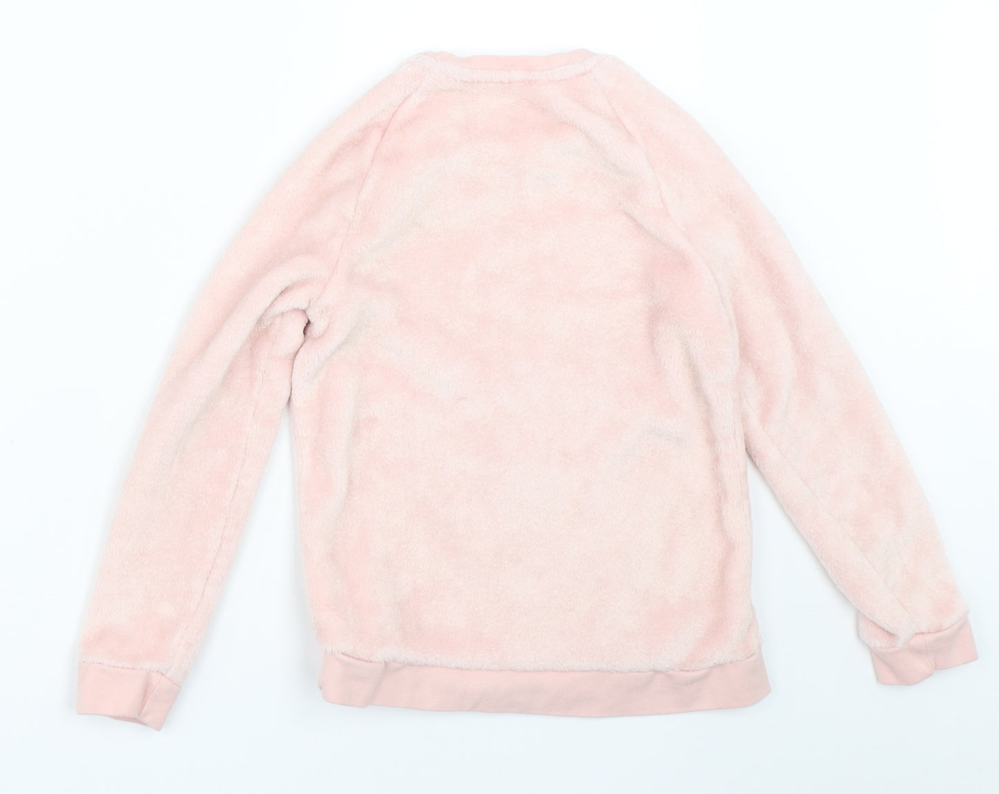 George Girls Pink Solid  Top Pyjama Top Size 7-8 Years