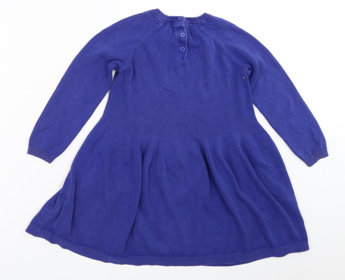 Marks and Spencer Girls Blue   Fit & Flare  Size 5-6 Years