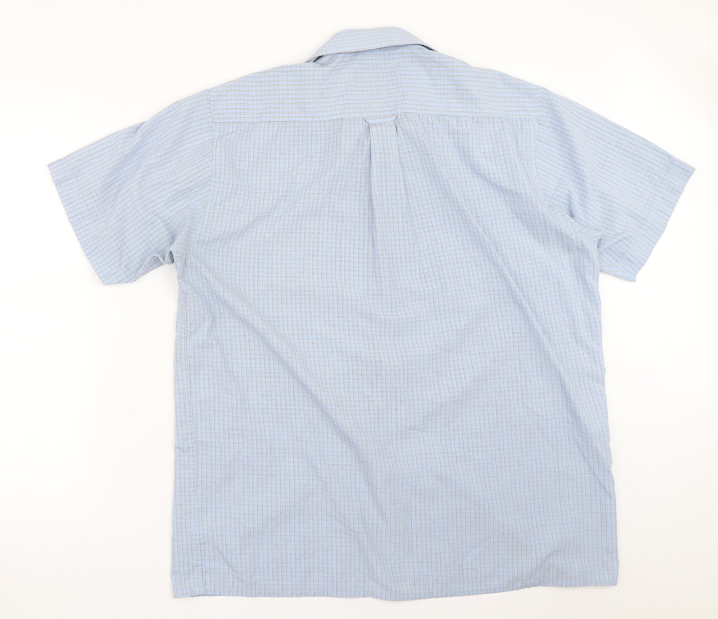 Academy Mens Blue    Button-Up Size L