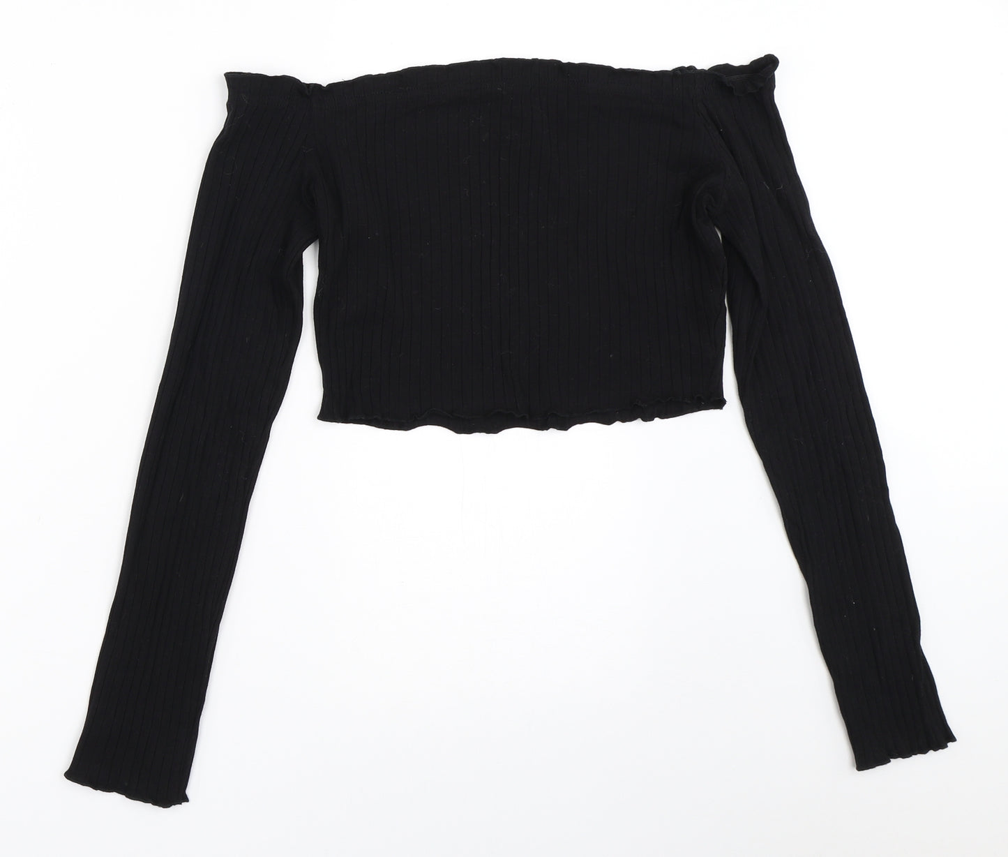 SheIn Womens Black   Basic Blouse Size L