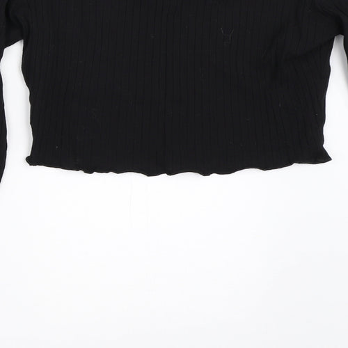 SheIn Womens Black   Basic Blouse Size L
