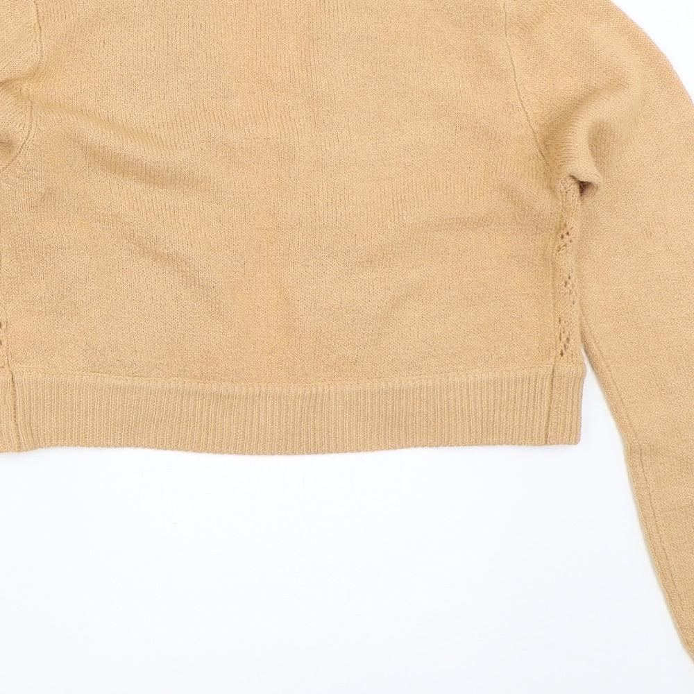 OGT Womens Beige   Cardigan Jumper Size 12