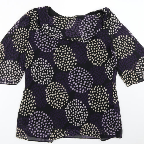 BM Womens Black   Basic Blouse Size 12