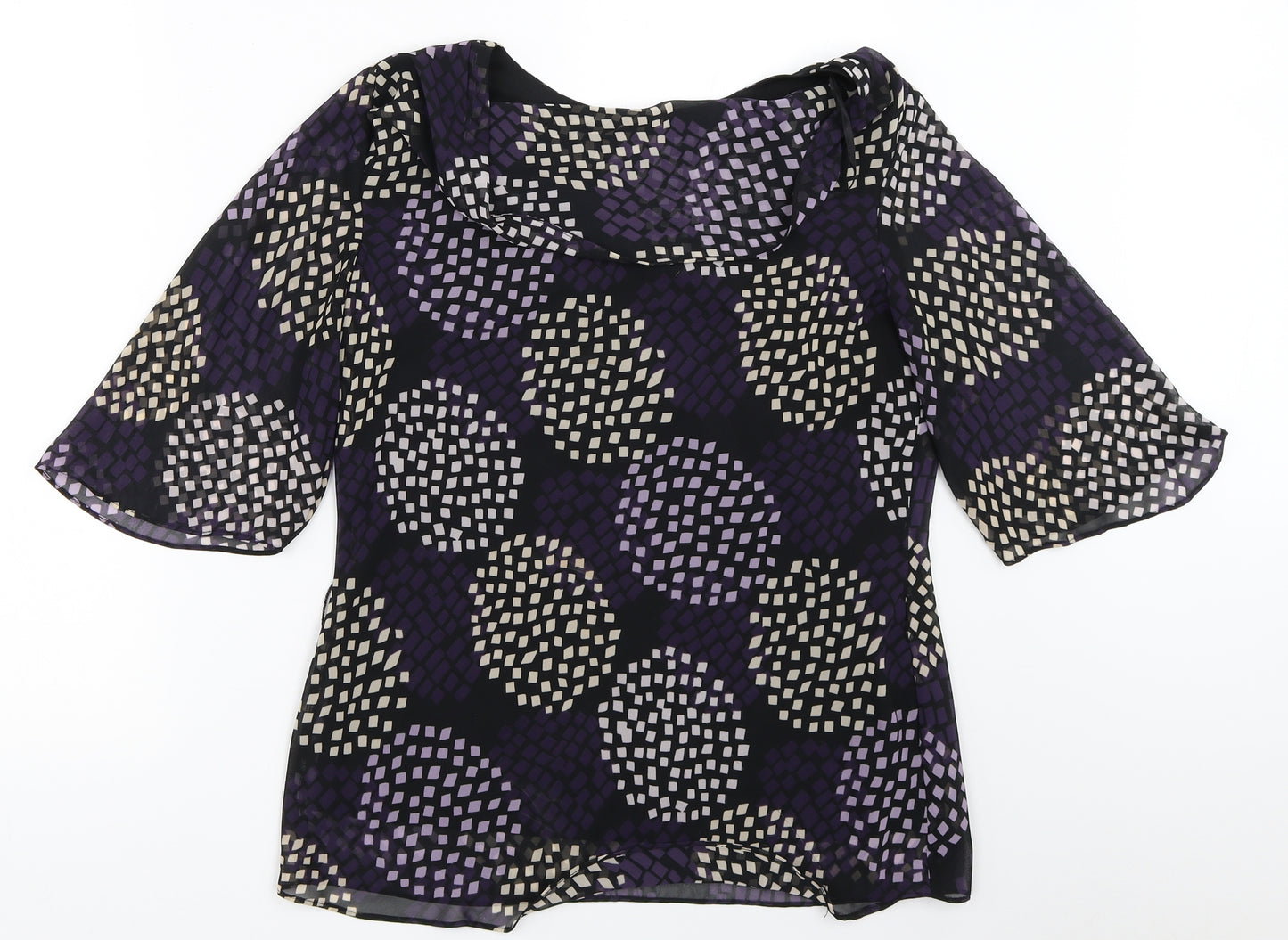 BM Womens Black   Basic Blouse Size 12