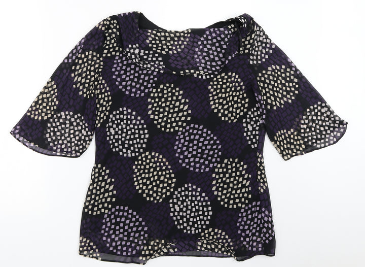 BM Womens Black   Basic Blouse Size 12