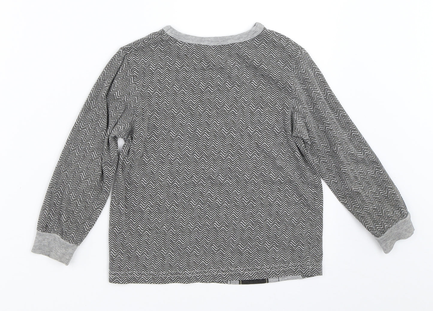 George Boys Grey   Basic T-Shirt Size 3-4 Years