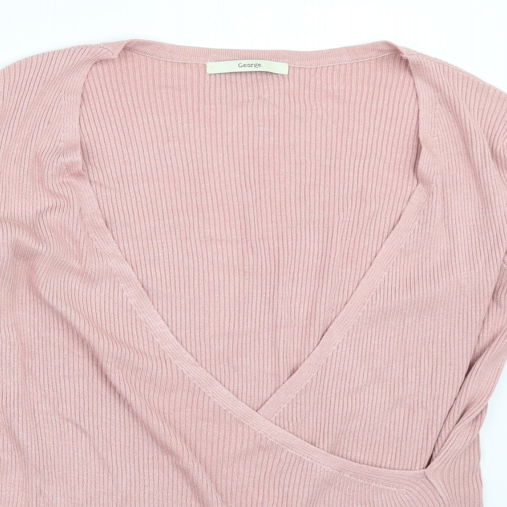 George Womens Pink   Pullover Jumper Size 14