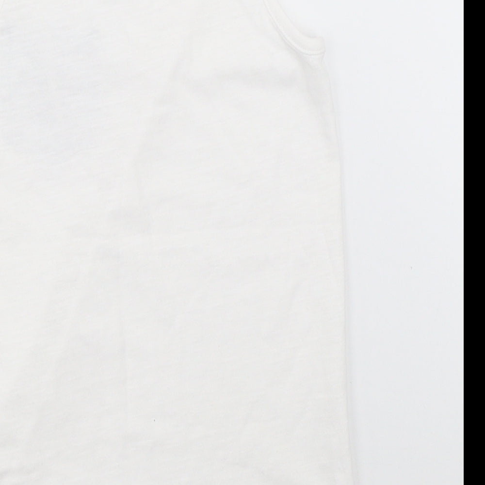NEXT Boys White   Basic Tank Size 7 Years