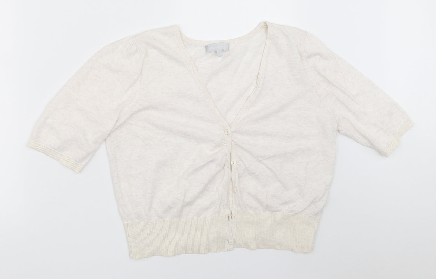 Red Herring Womens Ivory   Cardigan Jumper Size 14