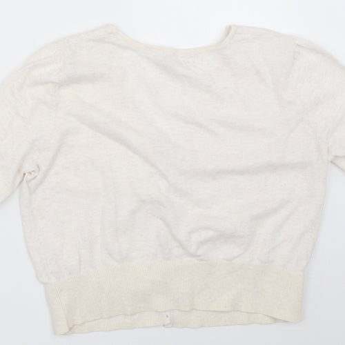 Red Herring Womens Ivory   Cardigan Jumper Size 14