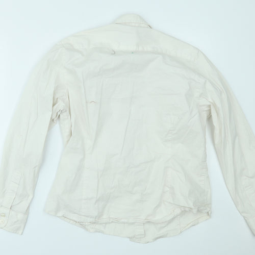 Henbury Womens White   Basic Button-Up Size 2XL