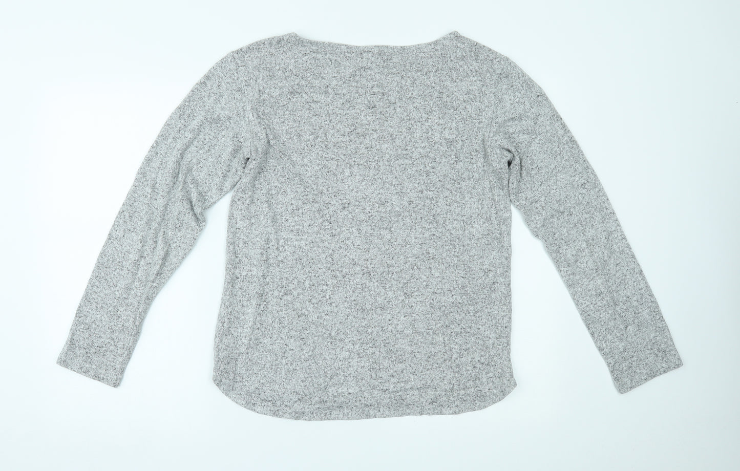 H&M Womens Grey   Basic Blouse Size S