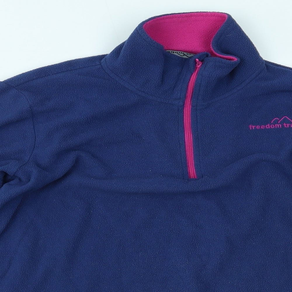 FREEDOM TRAIL Womens Blue   Pullover Jumper Size 4