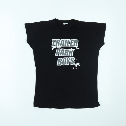 JHK Womens Black   Basic T-Shirt Size M