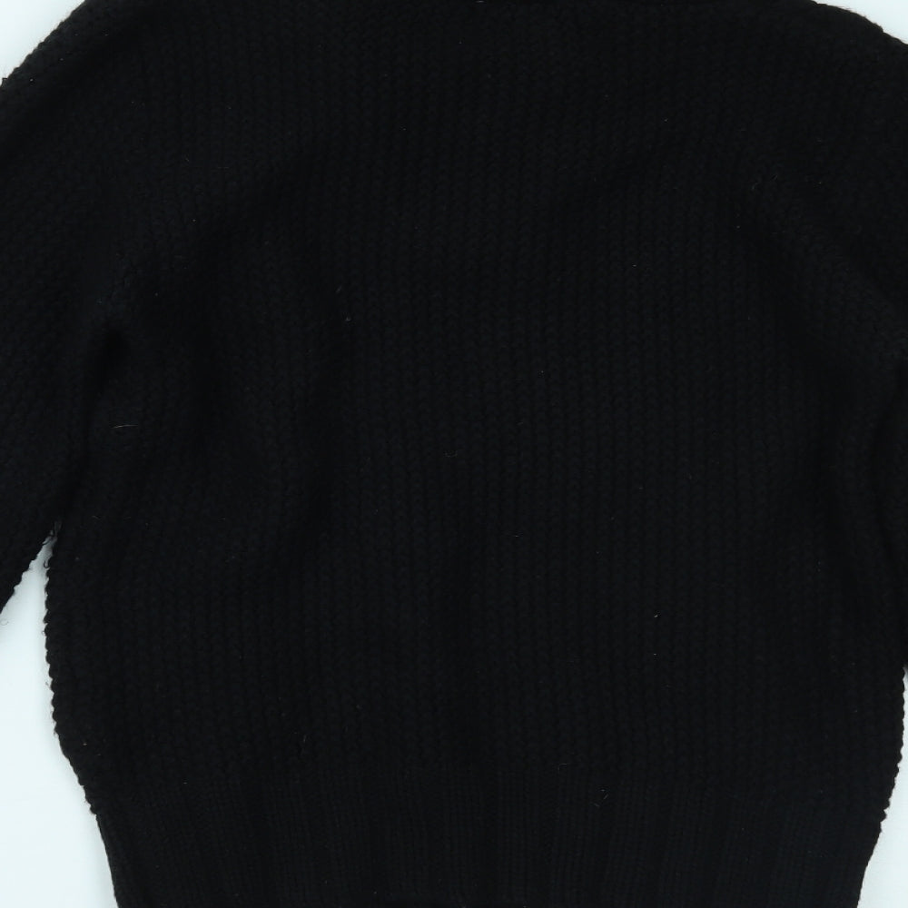 Jeff Banks Mens Black   Pullover Jumper Size M