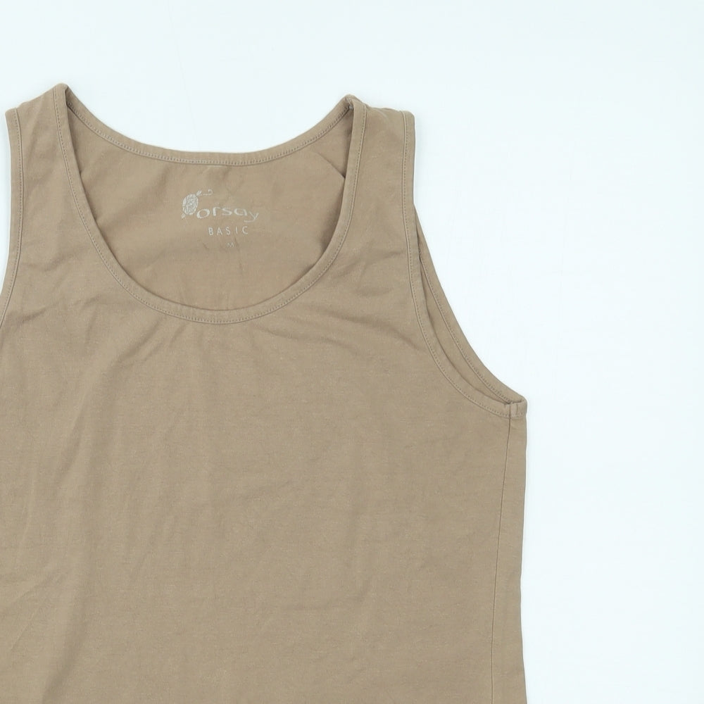 ORSAY Womens Beige   Basic Tank Size M
