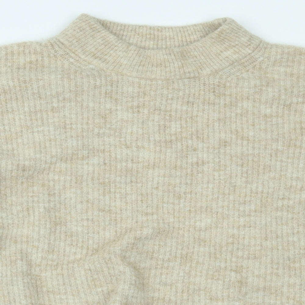 H&M Womens Beige   Pullover Jumper Size S