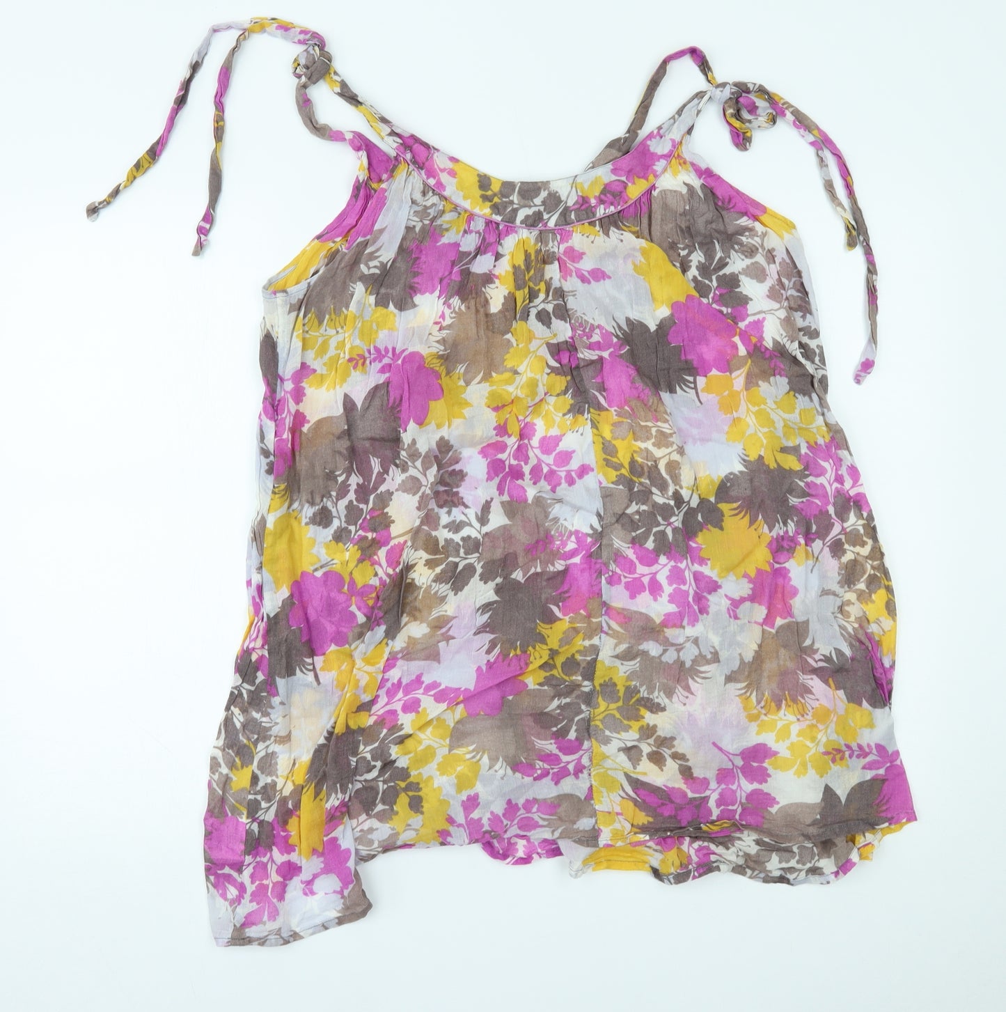 Primark Womens Multicoloured Floral  Camisole Tank Size M