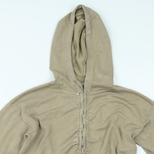 Missguided Womens Beige   Jacket  Size 10