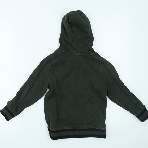 River Island Boys Green   Pullover Hoodie Size 5-6 Years