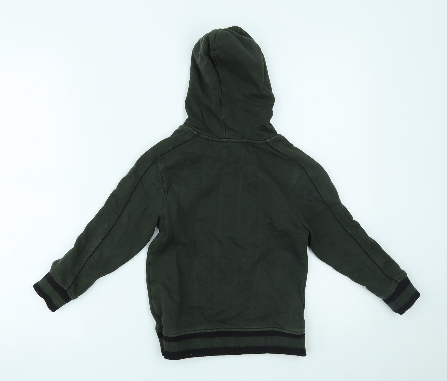 River Island Boys Green   Pullover Hoodie Size 5-6 Years