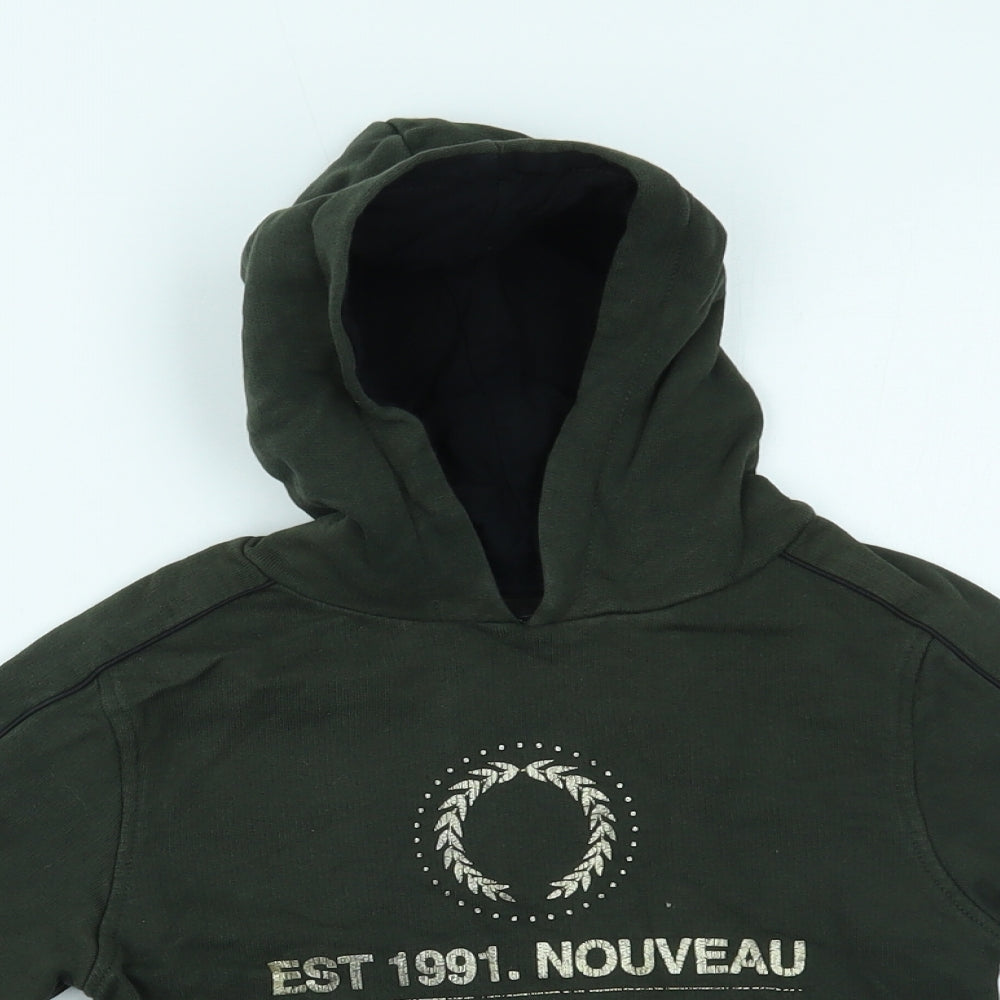 River Island Boys Green   Pullover Hoodie Size 5-6 Years