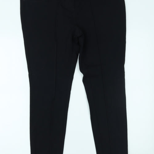 NEXT Womens Black   Trousers  Size 16 L28 in