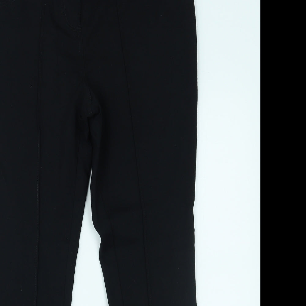 NEXT Womens Black   Trousers  Size 16 L28 in