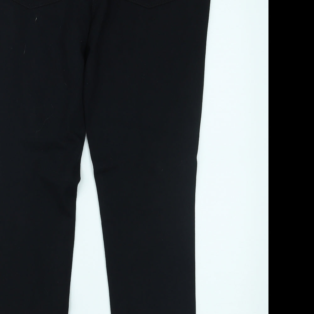 NEXT Womens Black   Trousers  Size 16 L28 in
