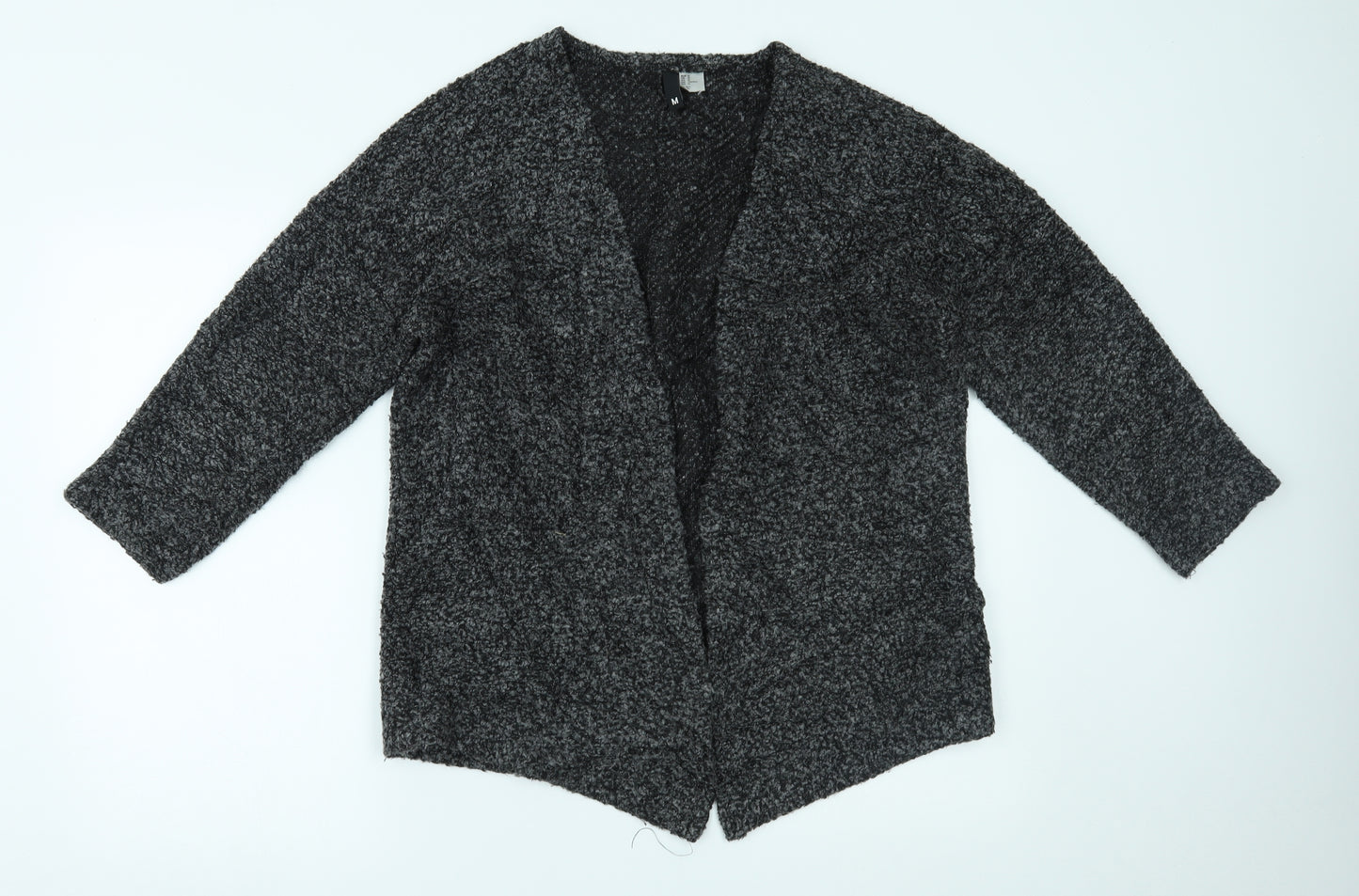 H&M Womens Grey   Cardigan Jumper Size M