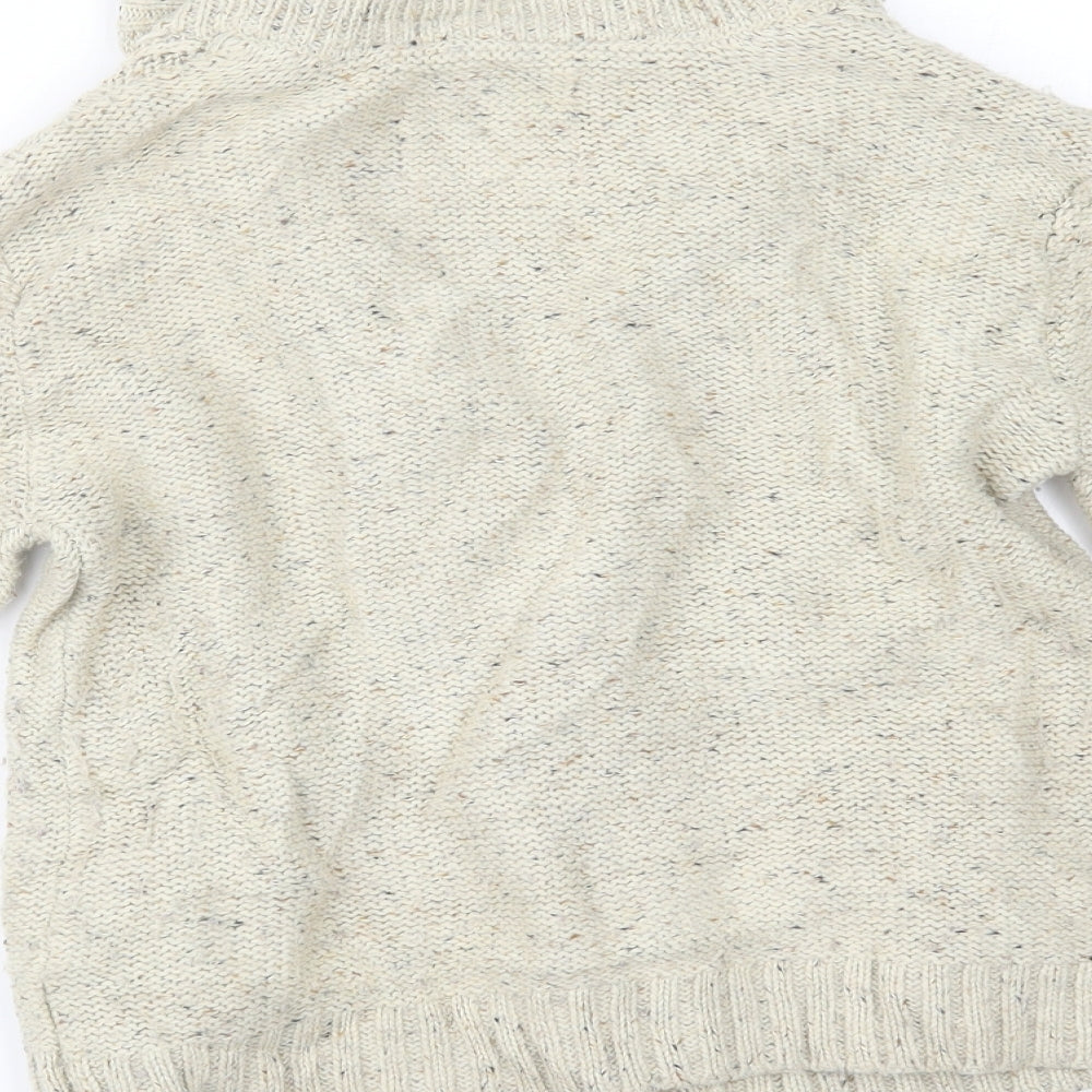 Primark Boys Beige   Cardigan Jumper Size 9-10 Years
