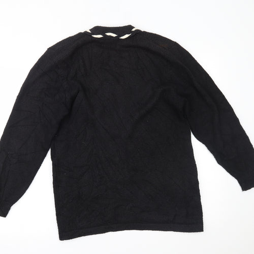 Country Casuals Womens Black   Cardigan Jumper Size M