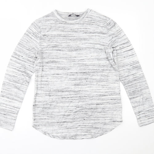 Marks and Spencer Womens Grey   Basic Blouse Size 8