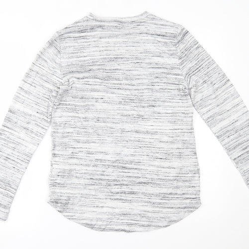 Marks and Spencer Womens Grey   Basic Blouse Size 8