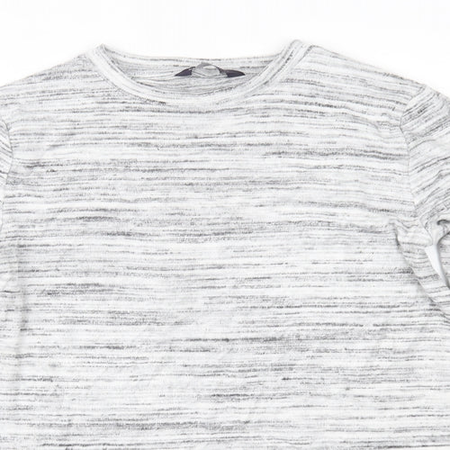 Marks and Spencer Womens Grey   Basic Blouse Size 8